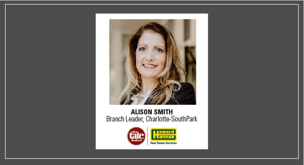 Allen Tate names Alison Smith as leader of Charlotte SouthPark branch Allen Tate names Alison Smith as leader of Charlotte-SouthPark branch