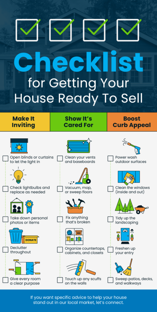 Checklist for preparing your home for sale Checklist for preparing your home for sale