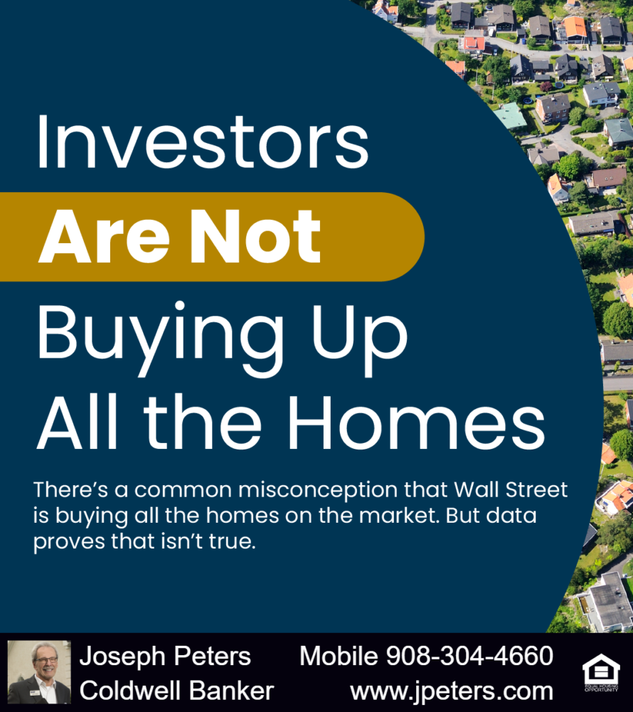 Investors are not buying all the houses Investors are not buying all the houses