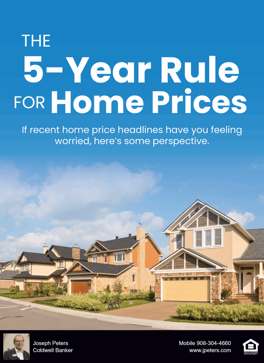 The 5 year rule for housing prices BLOGS